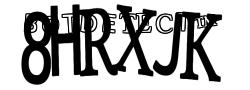 Retype the CAPTCHA code from the image